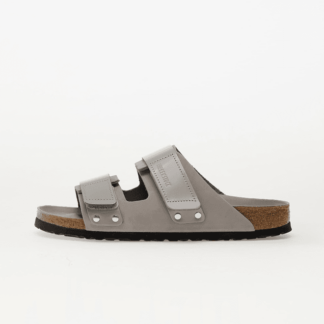 Birkenstock Uji Nubuk Leather Stone Coin