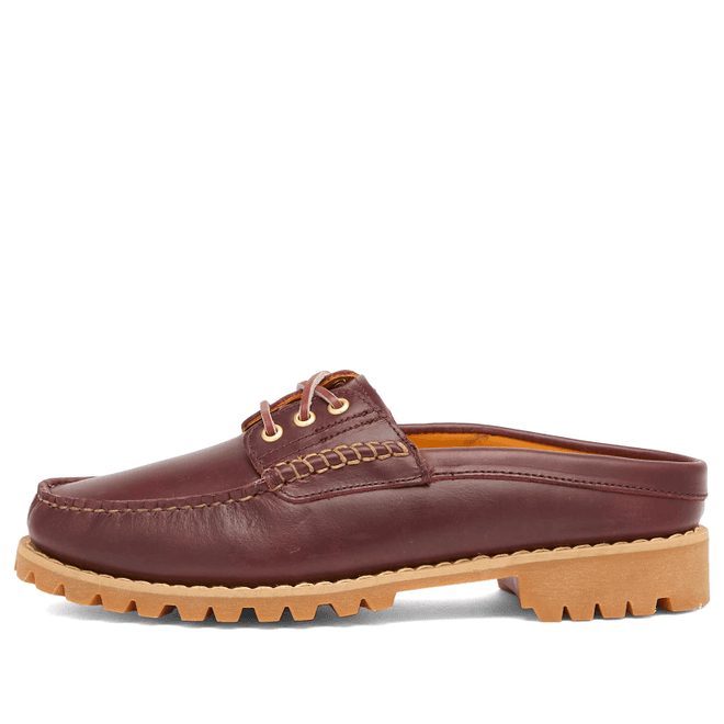 Timberland 3 Eye Mule Burgundy Full Gra