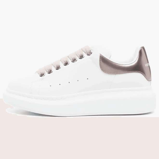 Alexander Mcqueen Oversized White Rose (women's)