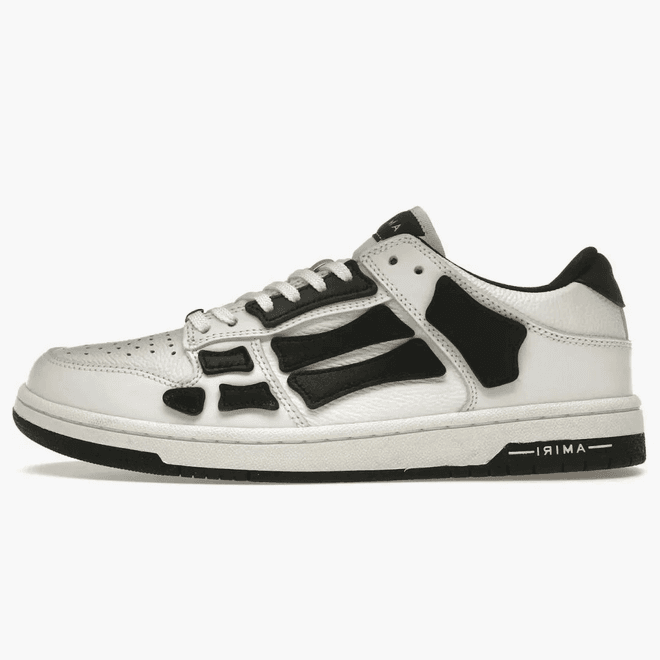 Amiri Skel Top Low White Black White