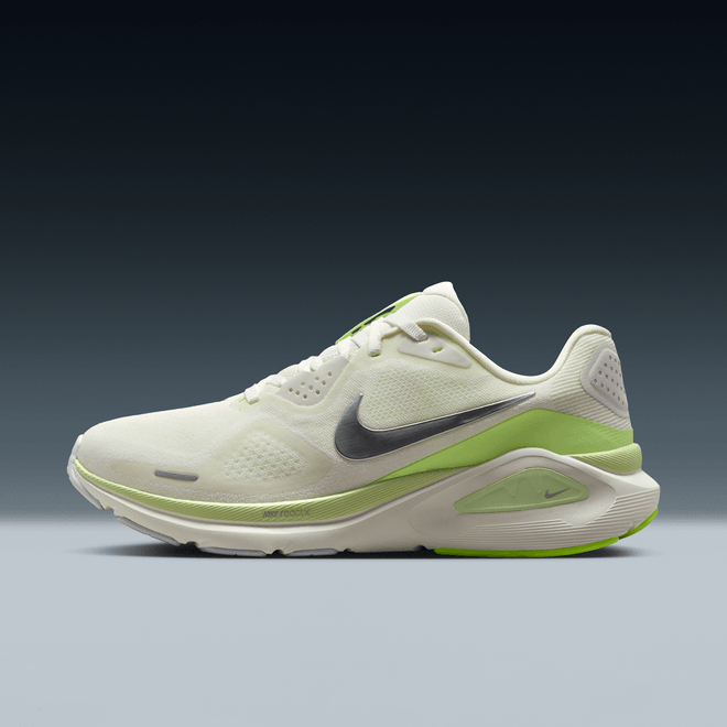 Nike Structure 26 Summit White Barely Volt (women's)