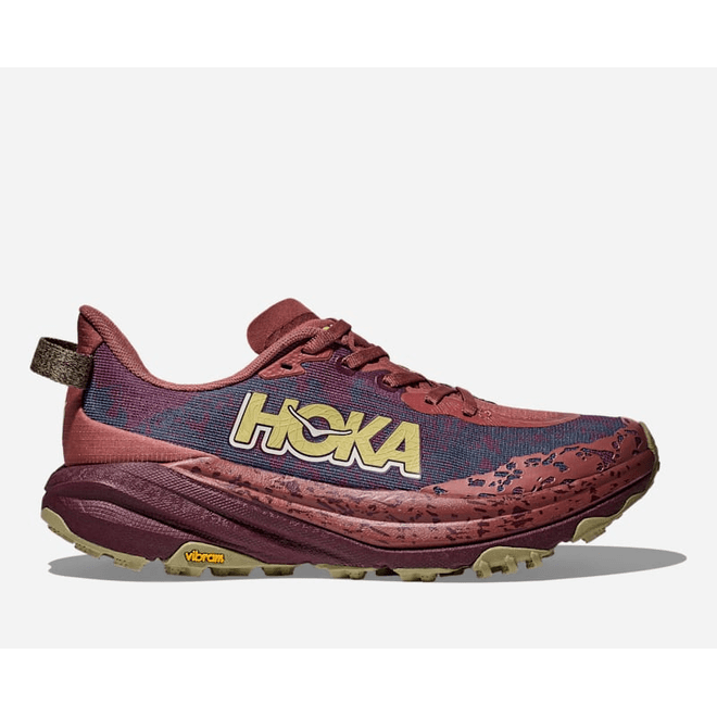 HOKA Speedgoat 6 Trail Rouge