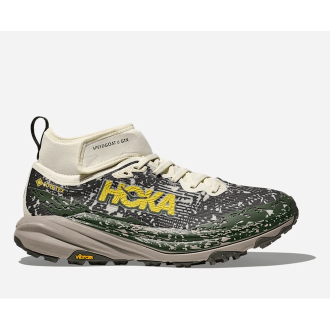 HOKA Speedgoat 6 Mid GORE-TEX Trail Truffle Salt
