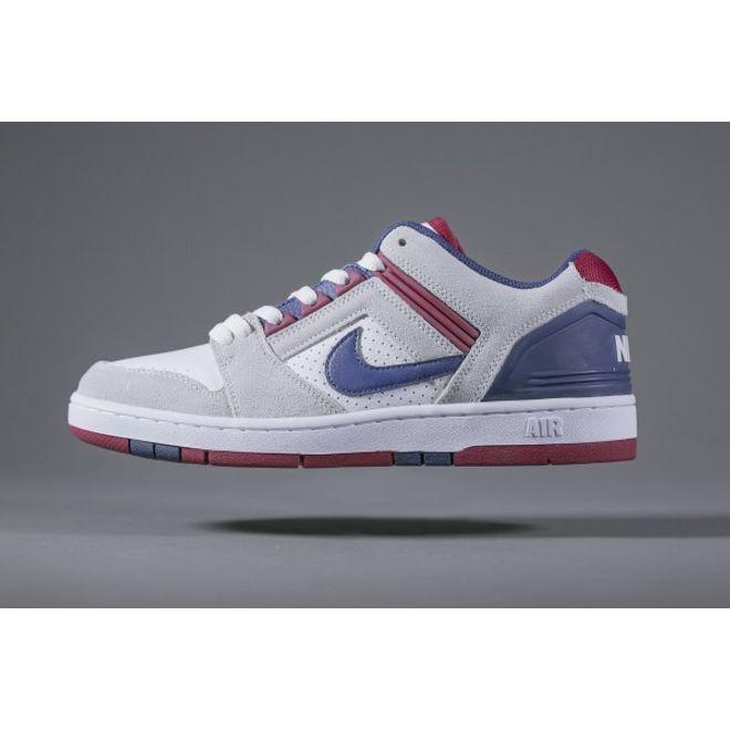 NIKE SB Air Force II Low White Red Blue