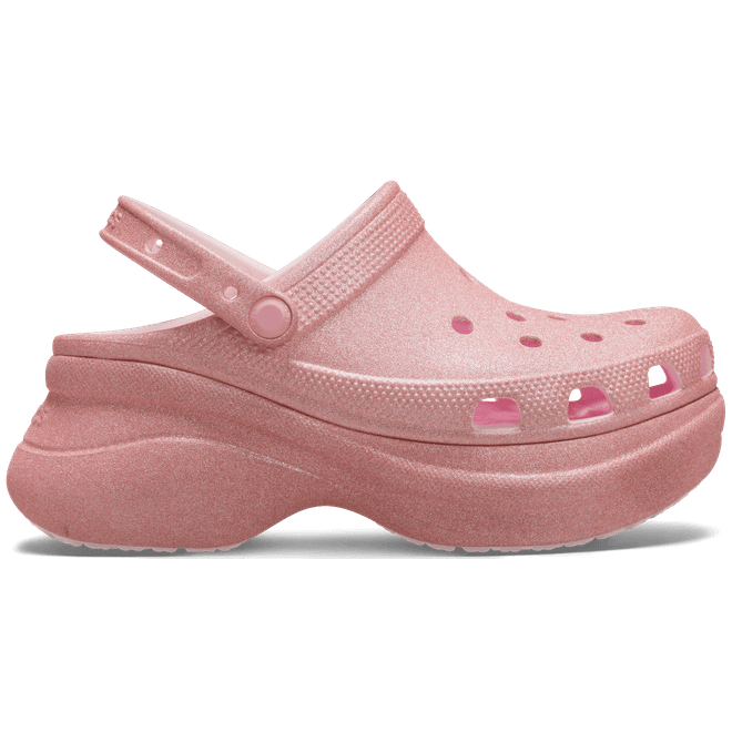 Crocs Women Bae Glitter Clogs Pink Milk