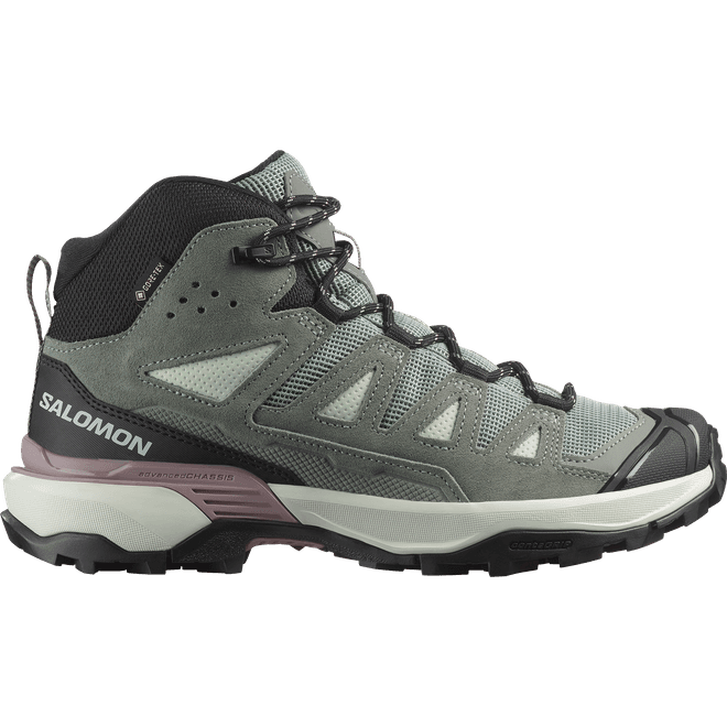 Salomon X Ultra 360 Leather Mid Gore-tex Green Milieu