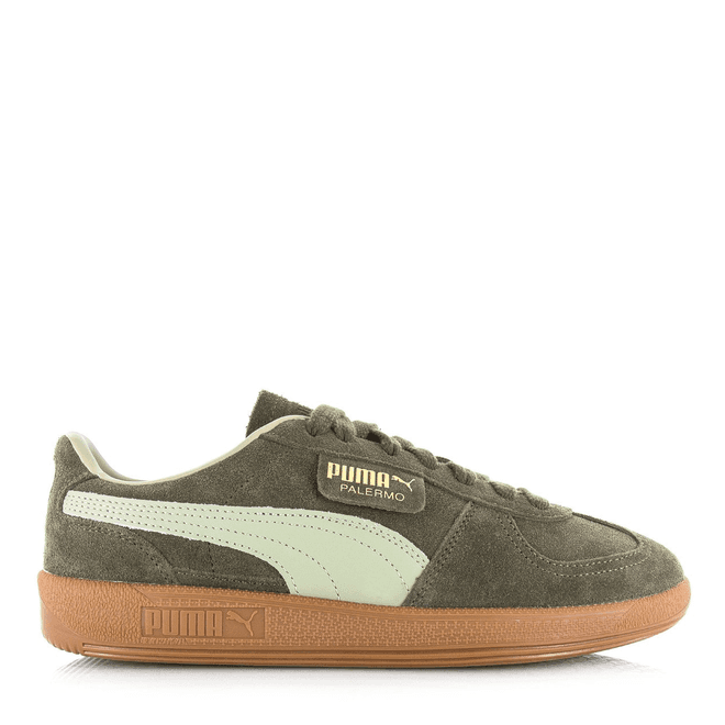 Palermo Dark Olive Lux Army Suede Unisex