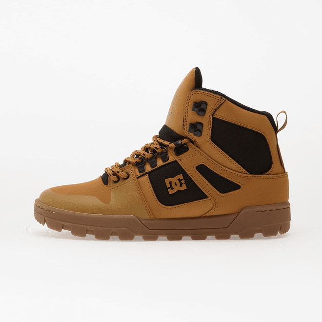 DC Pure High Top Wr Boot Light Beige