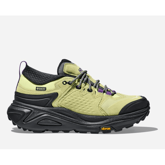 HOKA Elite Terrain System Kaha 3 Low GORE-TEX Hiking Honeydew