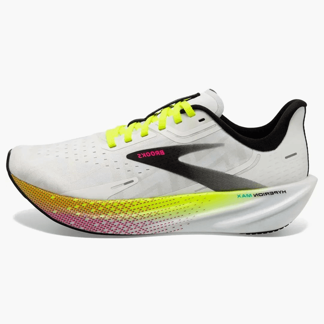 Brooks Hyperion Max White Black Nightlife