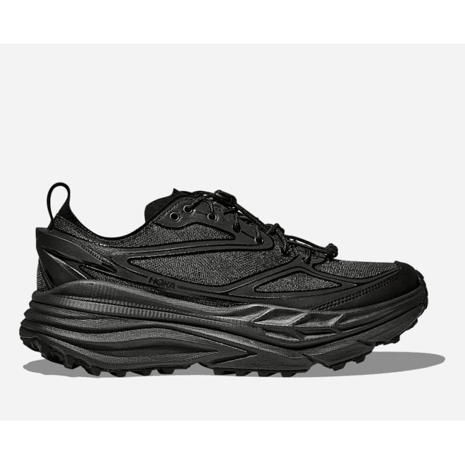 HOKA Stinson One7 + Lifestyle Black