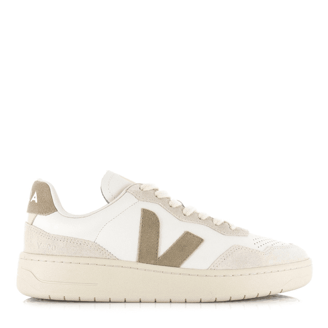 V-90 O.t. Leather White Taupe Leer Unisex
