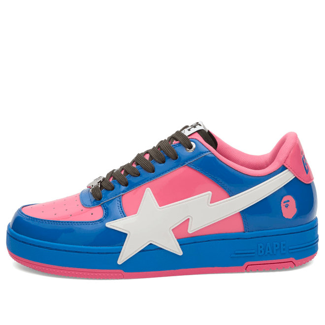 A Bathg Ape Patent Leather Bape Sta OS #1 M2 Blue
