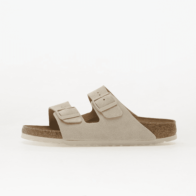 Birkenstock Arizona Suede Leather Unisex Oyster