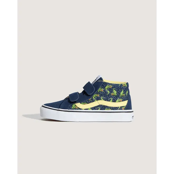 Vans SK8-Mid Reissue V Glow Croc NAVY/YELLOWunisex
