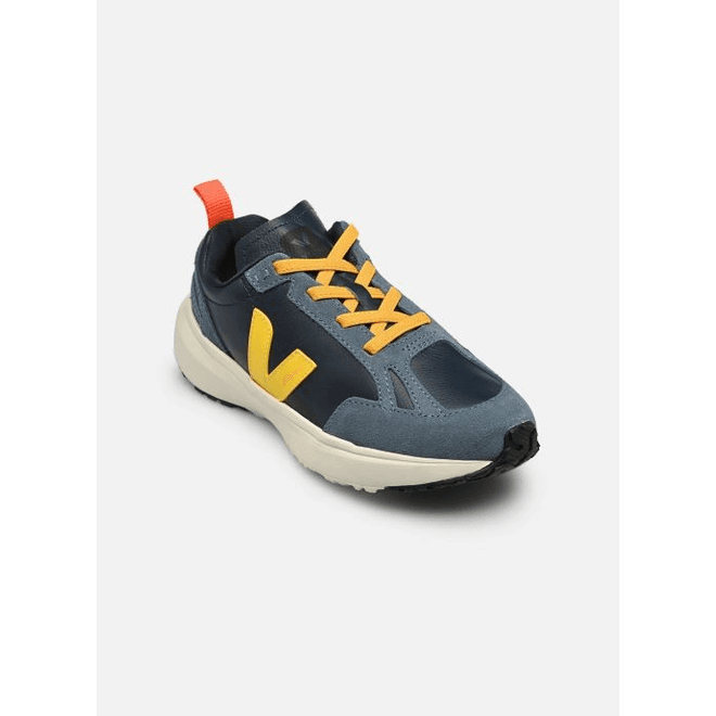 Veja Small Canary Light O.t Leather - Lacets élastiques