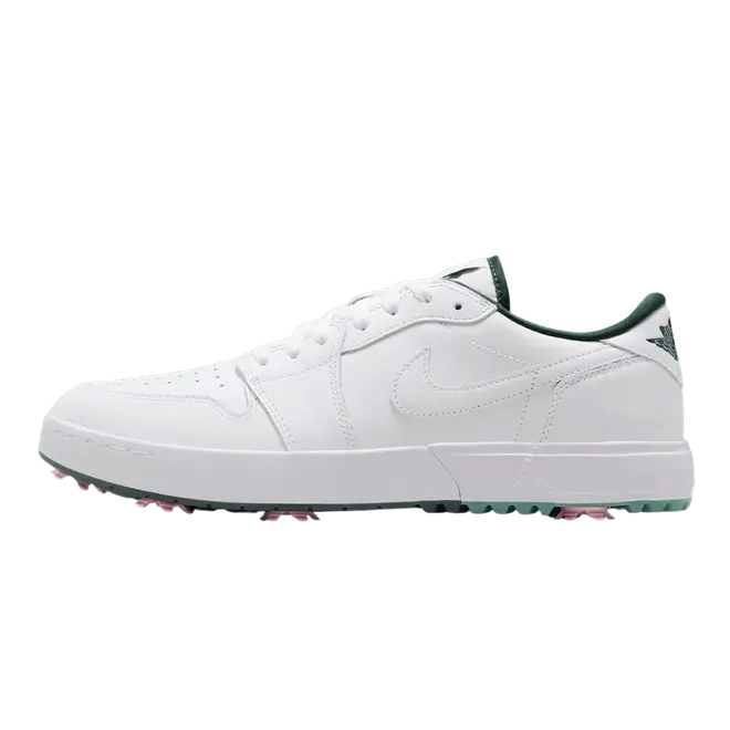 Jordan 1 Low Golf Spiked White Fir Elemental Pink